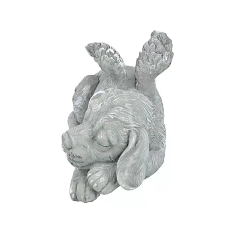 Angel Cat and Dog Garden Decor Resin Craft Figure