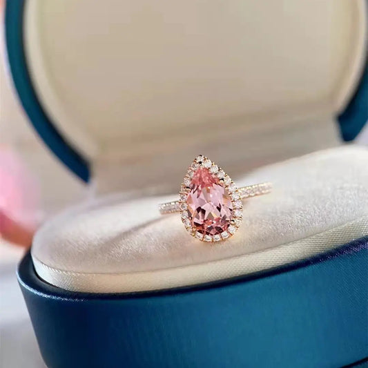 Colorful Treasure Advanced Silver Plated Ring