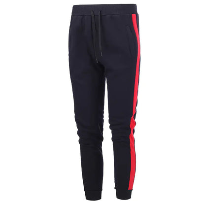 Men's Casual Sports Pants with Stitching Details