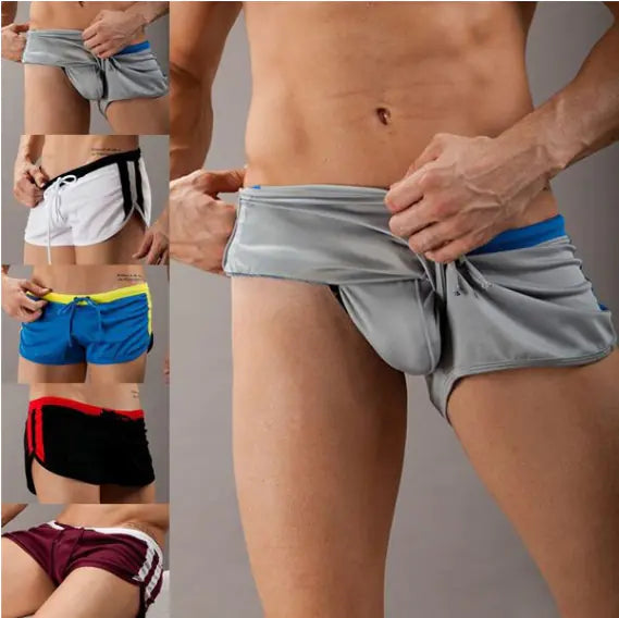 Men's Fitness Two-Thirds Sports Shorts for Home