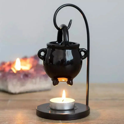 Creative Iron Hook Ceramic Aromatherapy Burner