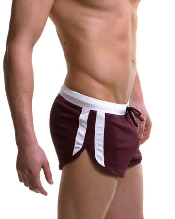 Men's Fitness Two-Thirds Sports Shorts for Home