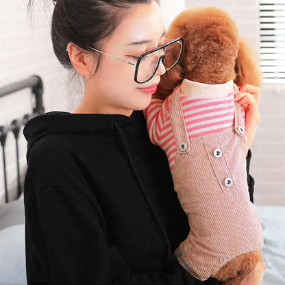 Dog Clothes for Small Breeds - Spring/Fall Fashion Wear