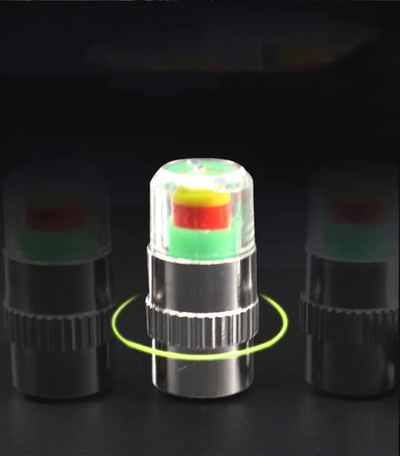 Tire Pressure Caps for Car Tire Monitoring