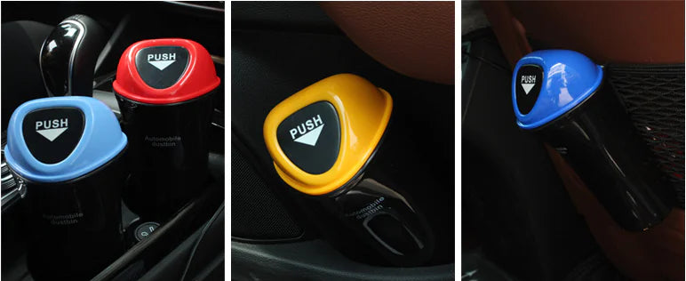 Mini Car Trash Can for Vehicle Use