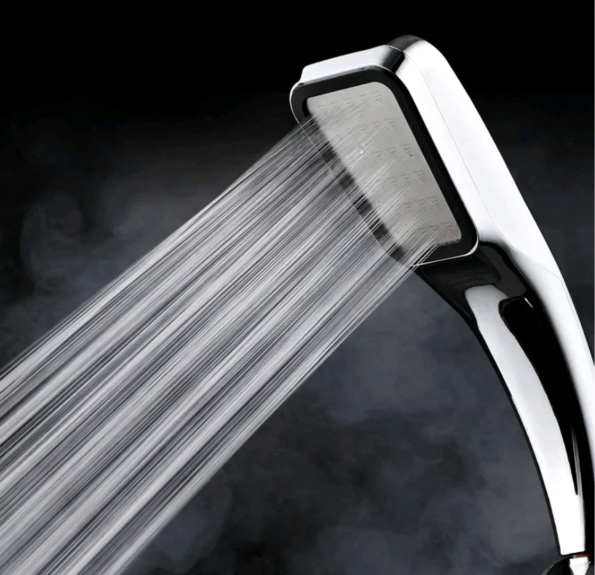 300 Hole Powerful Shower Head with Handheld Design