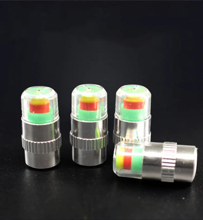 Tire Pressure Caps for Car Tire Monitoring