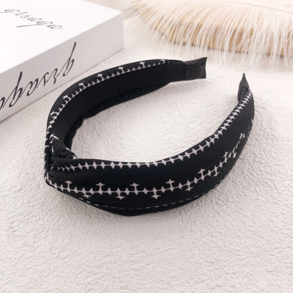 Korean 2019 Imported Suede Floral Headband for Women