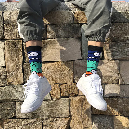 GT Monster Cartoon Street Style Mid-Calf Socks
