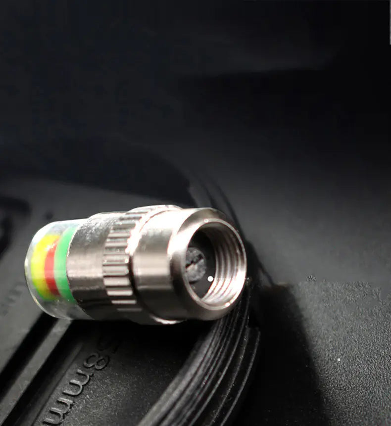 Tire Pressure Caps for Car Tire Monitoring