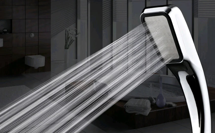 300 Hole Powerful Shower Head with Handheld Design