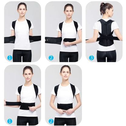 Adult Posture Corrector with Support Board for Back