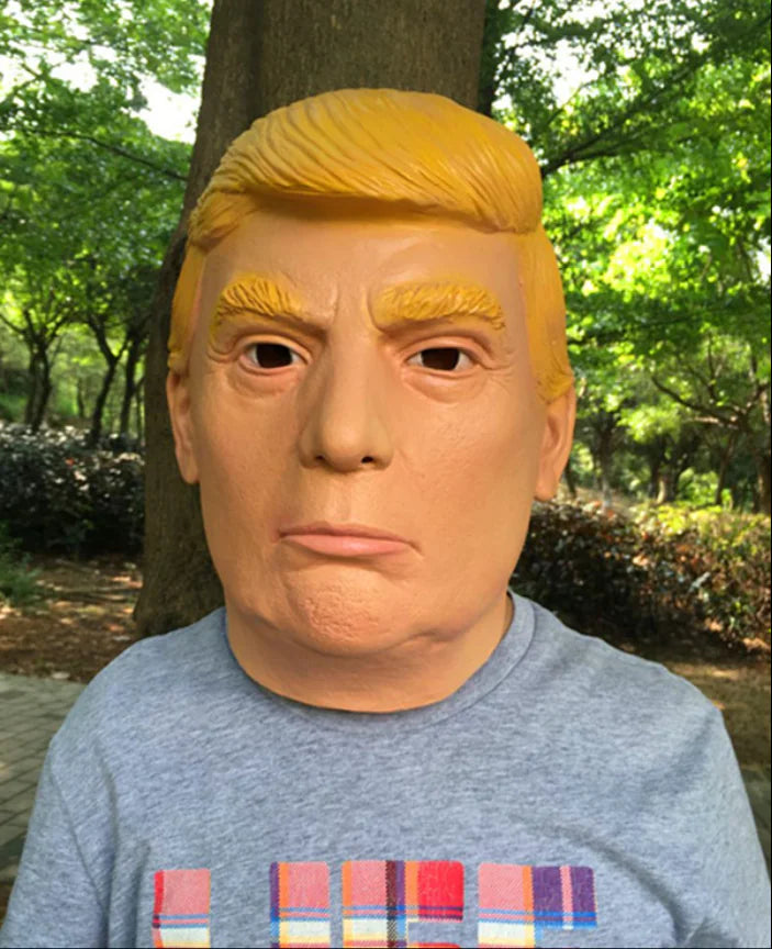 Trump Face Mask for Parties and Pranks
