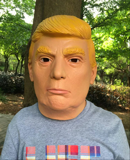 Trump Face Mask for Parties and Pranks