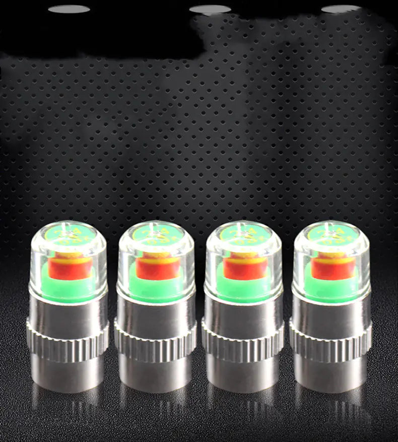 Tire Pressure Caps for Car Tire Monitoring