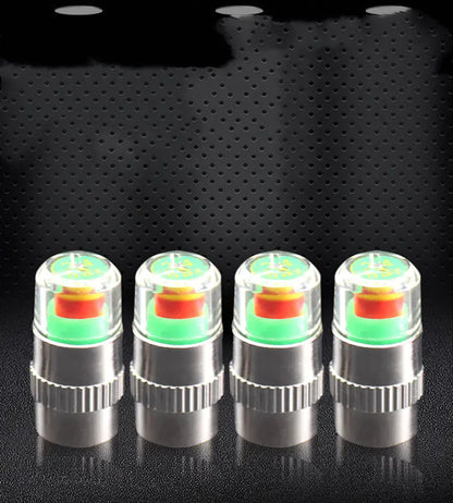 Tire Pressure Caps for Car Tire Monitoring