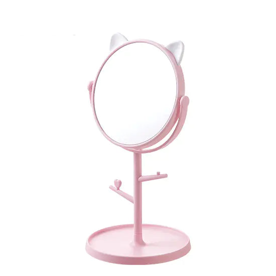 Rotatable Desktop Makeup Mirror