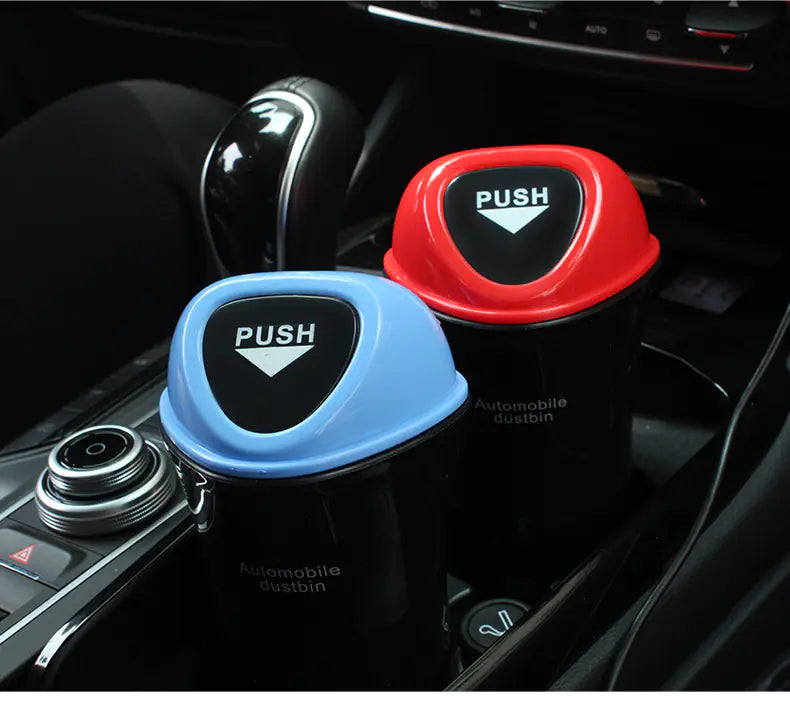 Mini Car Trash Can for Vehicle Use
