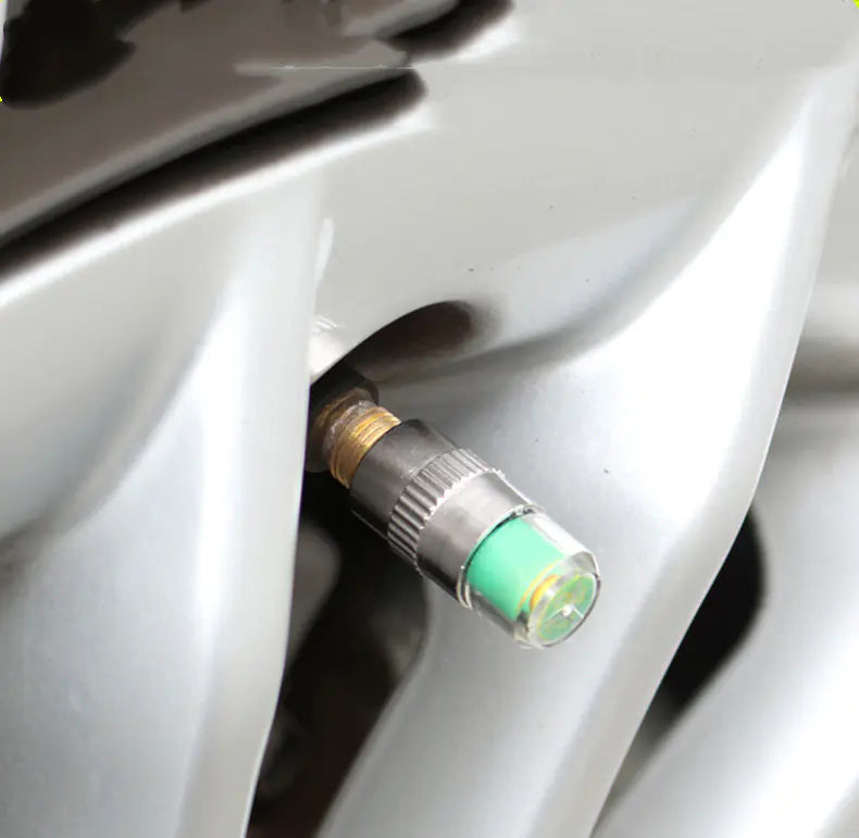 Tire Pressure Caps for Car Tire Monitoring