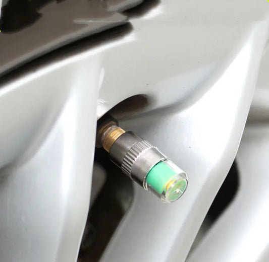 Tire Pressure Caps for Car Tire Monitoring