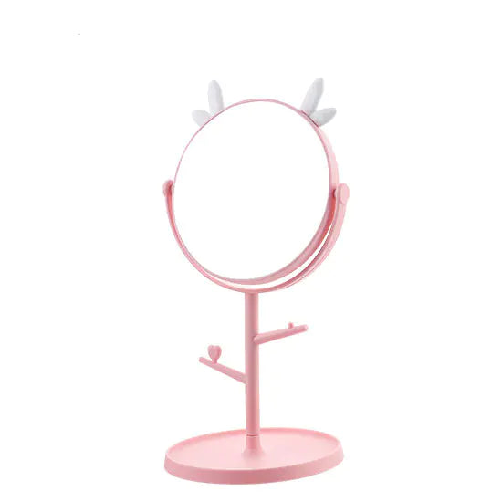 Rotatable Desktop Makeup Mirror