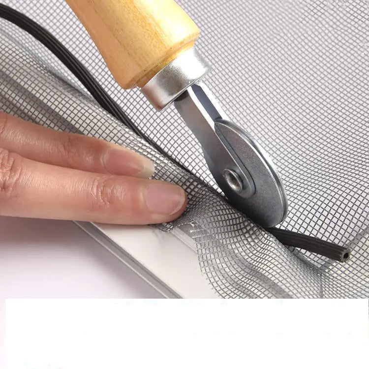 Screen Replacement Tool with Handle and Roller