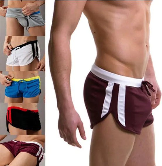 Men's Fitness Two-Thirds Sports Shorts for Home