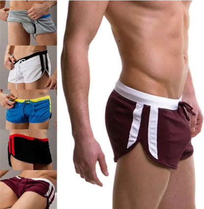 Men's Fitness Two-Thirds Sports Shorts for Home