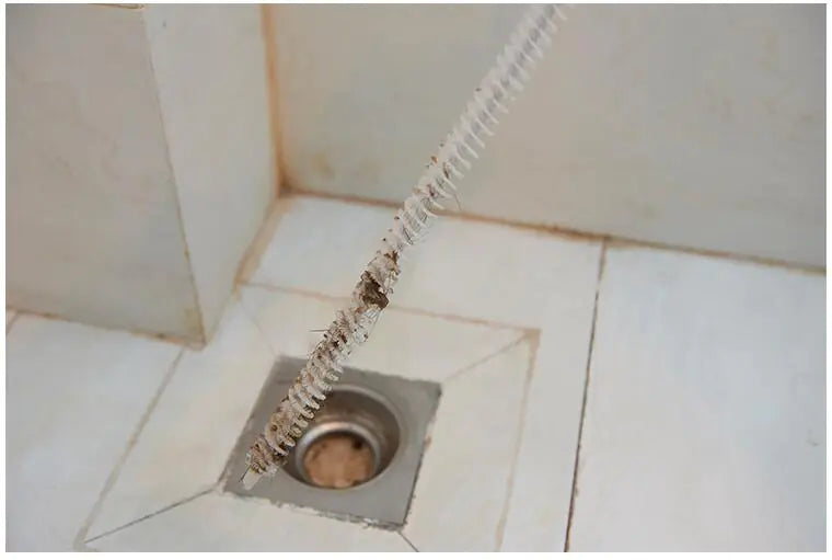 Extended Flexible Bathroom Kitchen Drain Cleaner Tool