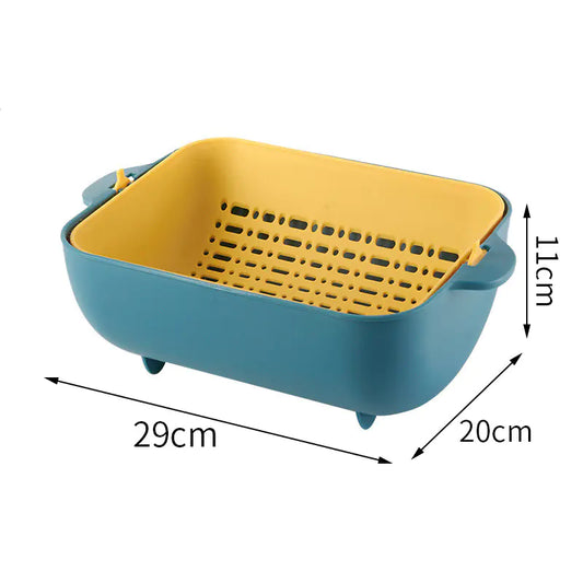 Plastic Fruit Washing Tray for Household Use