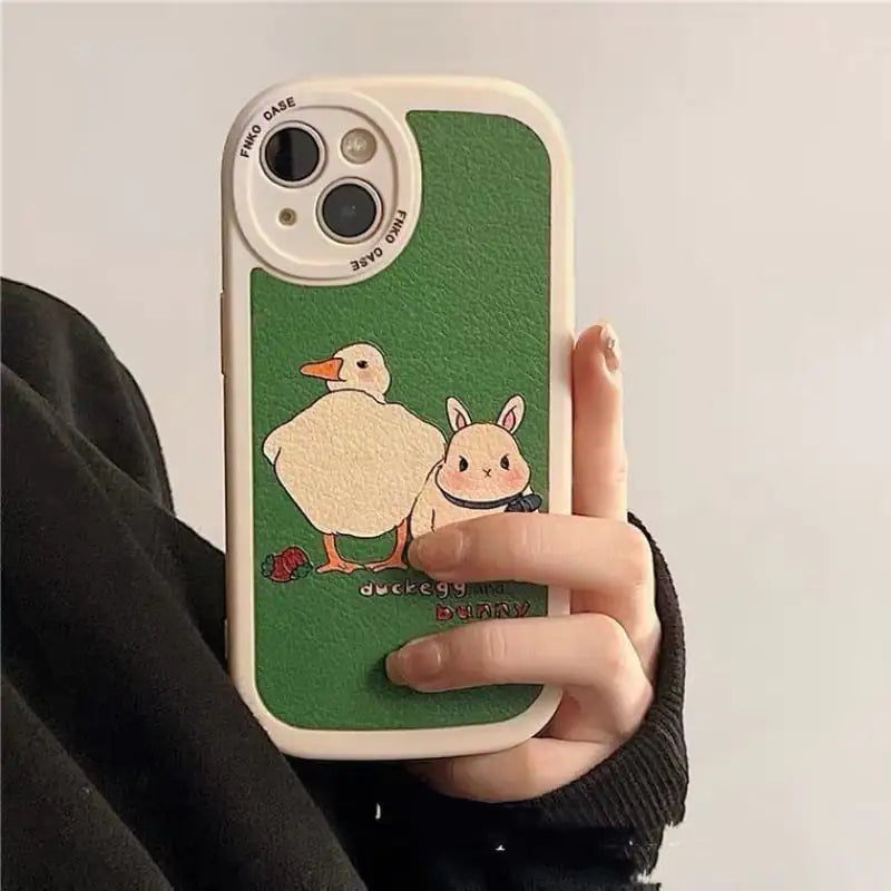 Cute Duck Rabbit Mobile Phone Case