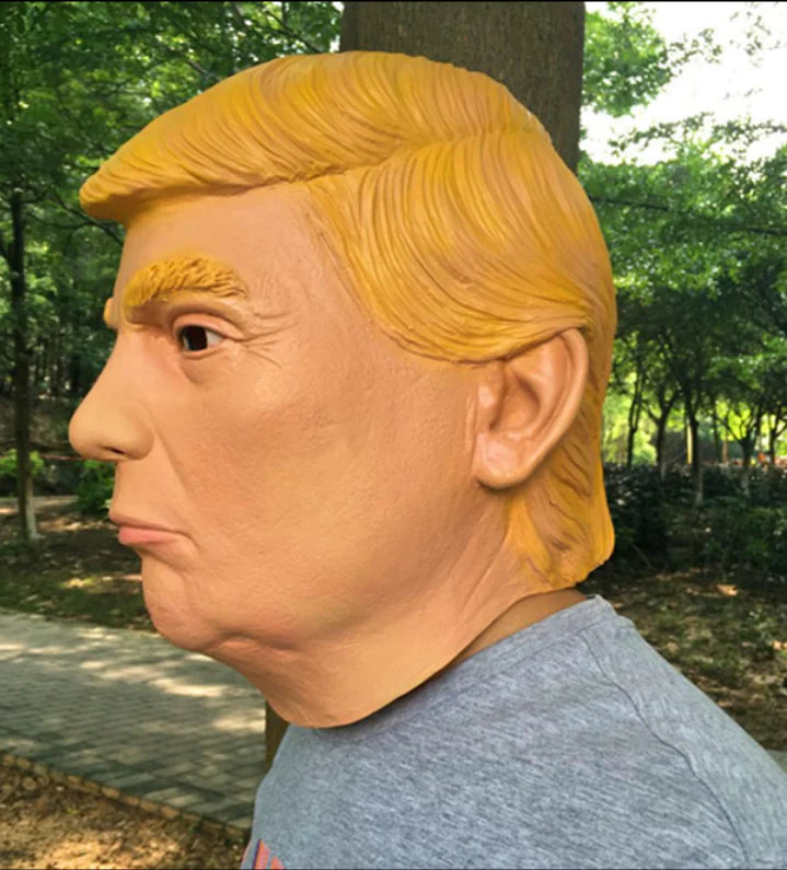 Trump Face Mask for Parties and Pranks