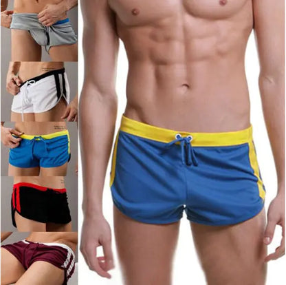 Men's Fitness Two-Thirds Sports Shorts for Home
