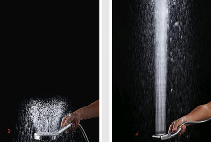 300 Hole Powerful Shower Head with Handheld Design