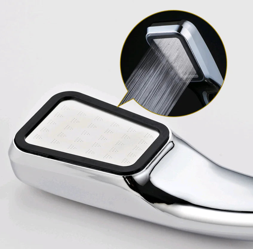 300 Hole Powerful Shower Head with Handheld Design