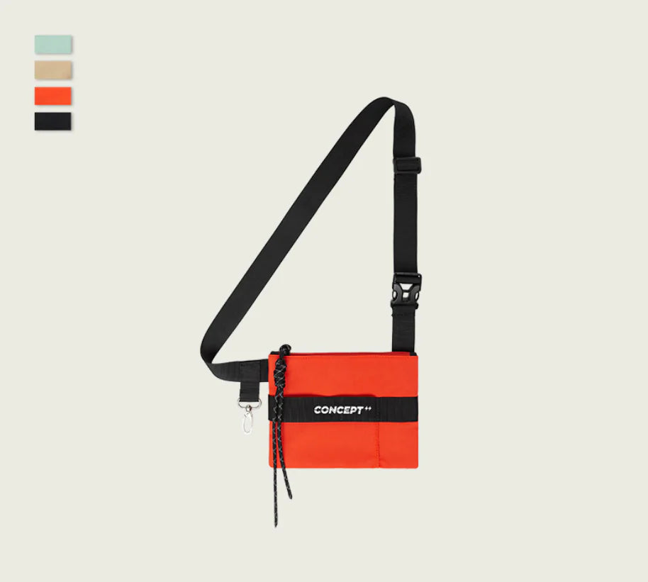 INF Men's Fashion 2019 Color Block Shoulder Bag